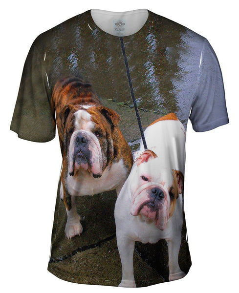 I Love Cat Food Bulldogs Mens T-Shirt