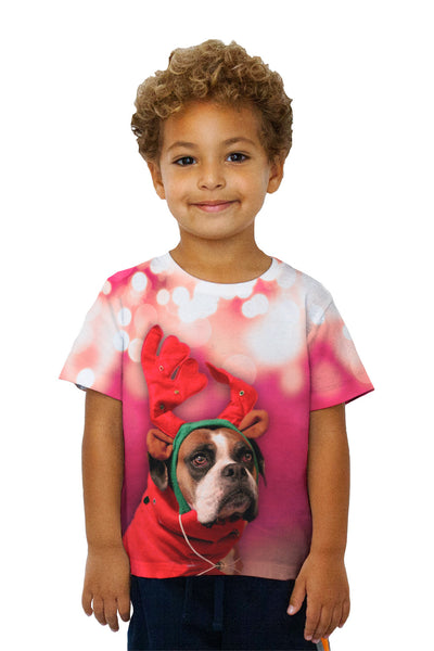 Kids Doggy Xmas Kids T-Shirt
