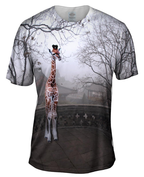Giraffe China Mens T-Shirt