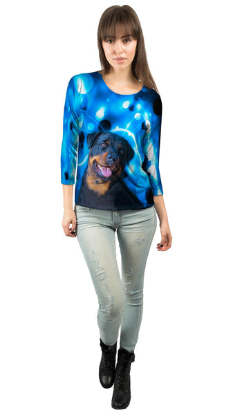 Rottweiler Trance Dance&nbsp;Womens 3/4 Sleeve