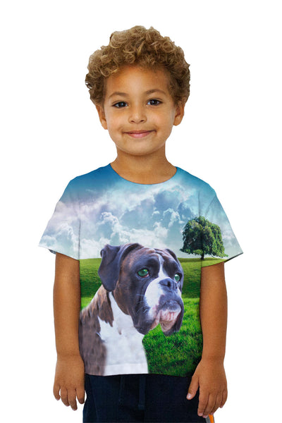 Kids Boxer Enjoying Nature&nbsp;Kids T-Shirt