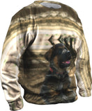 Water Reflection German Shepherd