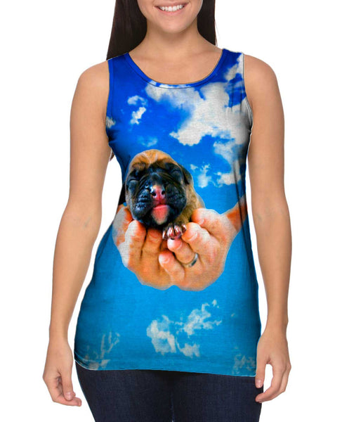 Heavens Hands Boxer Puppy&nbsp;Womens Tank Top