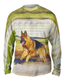 German Sheperd Jump