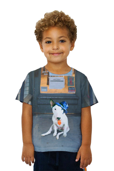 Kids Storefront Bull Terrier&nbsp;Kids T-Shirt