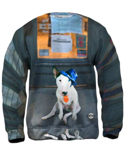 Storefront Bull Terrier Mens Sweatshirt