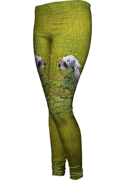 White Mutt Daisy&nbsp;Womens Leggings