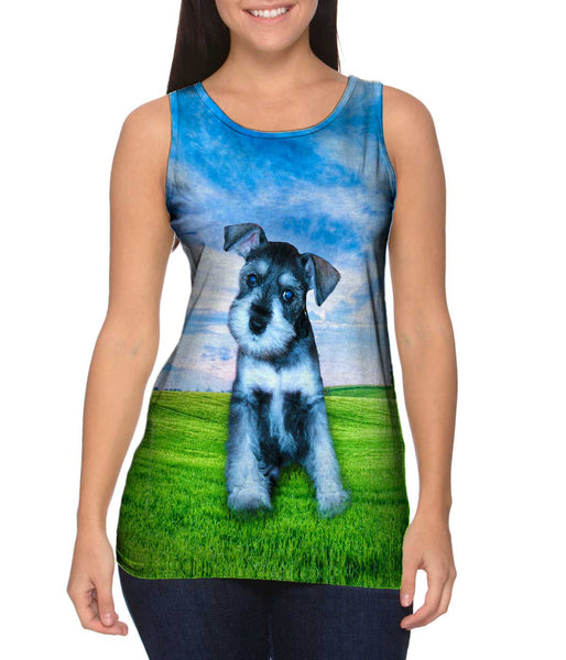 Wondering Schnauzer&nbsp;Womens Tank Top