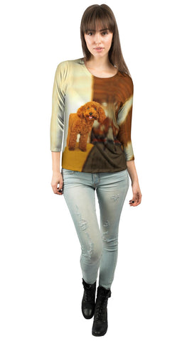 Delightfully Happy Poodle