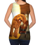 Delightfully Happy Poodle