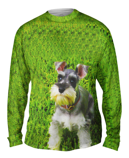 Loving Life Grey Schnauzer&nbsp;Mens Long Sleeve