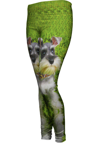 Loving Life Grey Schnauzer Womens Leggings