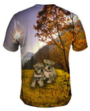 Autumn Leaves Grey Schnauzer Puppies