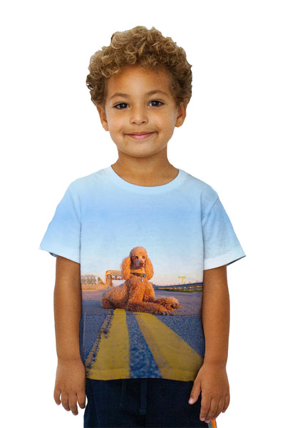 Kids Rebel Highway Poodle&nbsp;Kids T-Shirt