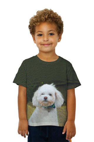 Kids Little White Poodle