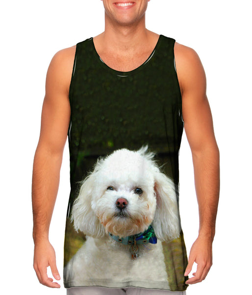 Little White Poodle&nbsp;Mens Tank Top