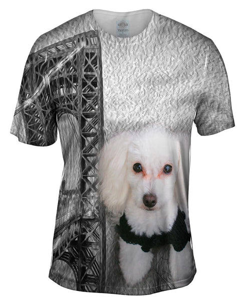 Bridge Poodle Mens T-Shirt