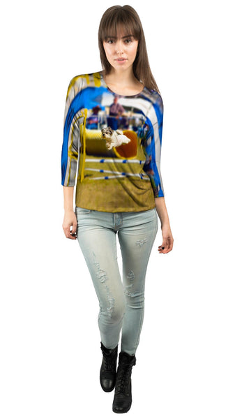 Super Doggy&nbsp;Womens 3/4 Sleeve