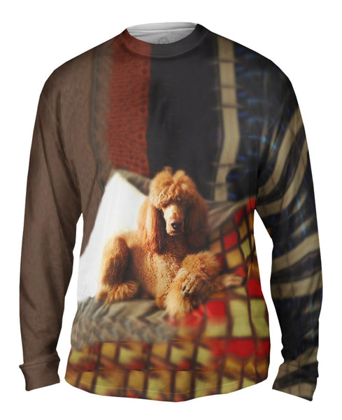 Sophisticated Poodle&nbsp;Mens Long Sleeve