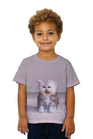 Kids Tongue Kitten