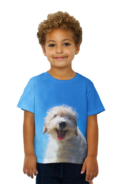 Kids Blue Sky Poodle&nbsp;Kids T-Shirt