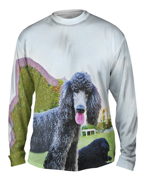 Poodle And Friend&nbsp;Mens Long Sleeve