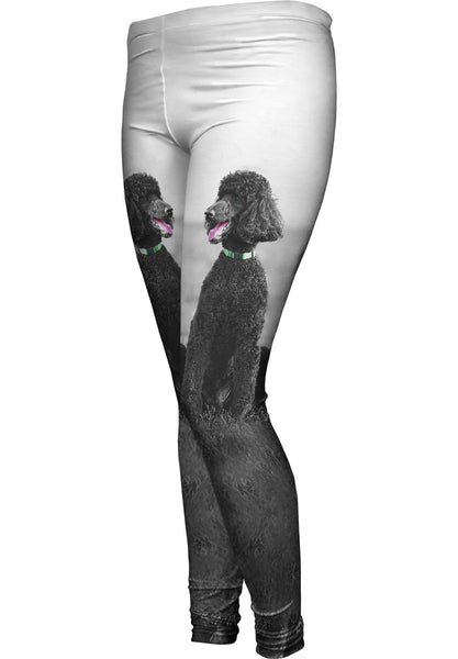 50S Poodle Womens Leggings