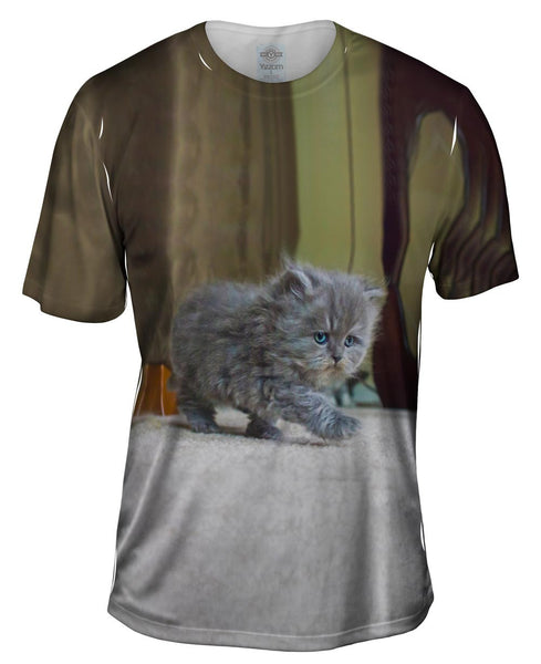 Strut Kitty Cat Mens T-Shirt