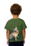 Kids Photo Loving Schnauzer