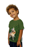 Kids Photo Loving Schnauzer