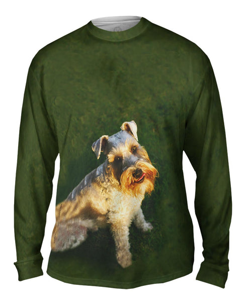 Photo Loving Schnauzer&nbsp;Mens Long Sleeve