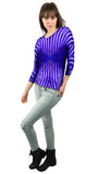 Blue Zebra Stripes