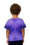 Kids Blue Zebra Stripes
