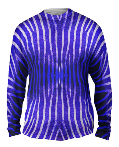 Blue Zebra Stripes
