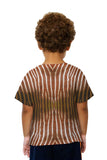 Kids Brown Zebra Stripes