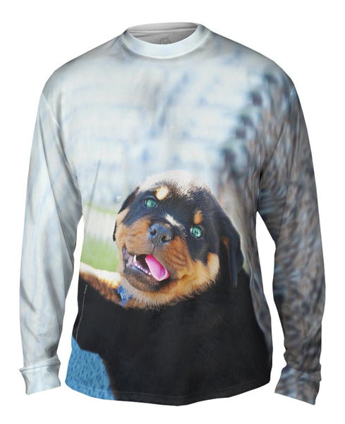 Baby Rottweiler&nbsp;Mens Long Sleeve