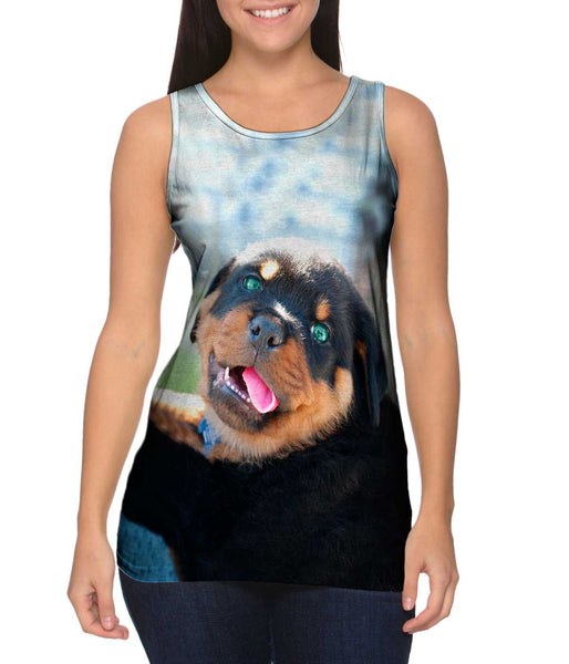 Baby Rottweiler&nbsp;Womens Tank Top