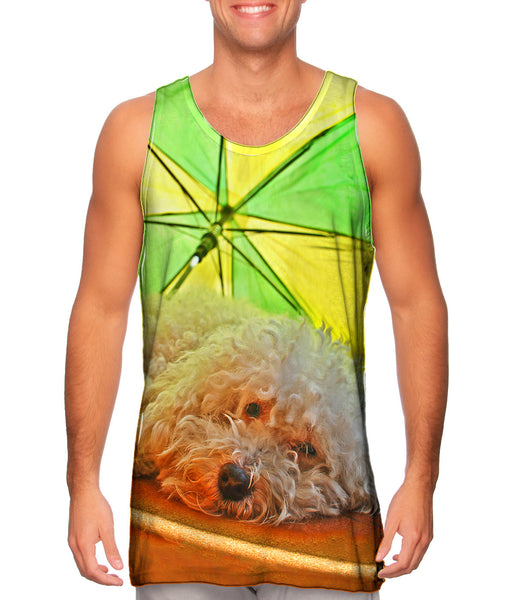 Beach Bum Poodle&nbsp;Mens Tank Top
