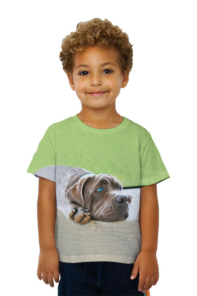 Kids Lucy Sad Mastiff&nbsp;Kids T-Shirt