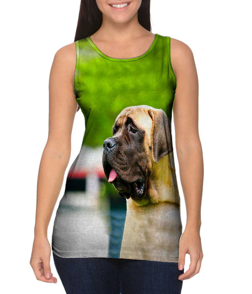 Sad Face Mastiff&nbsp;Womens Tank Top