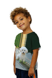 Kids Green Feet Poodle