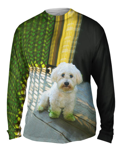 Green Feet Poodle