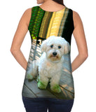 Green Feet Poodle
