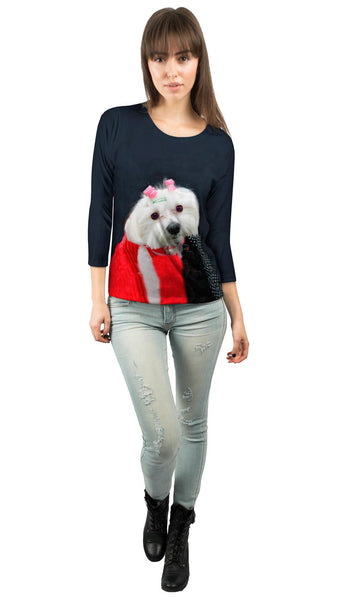 Stylish Maltese&nbsp;Womens 3/4 Sleeve