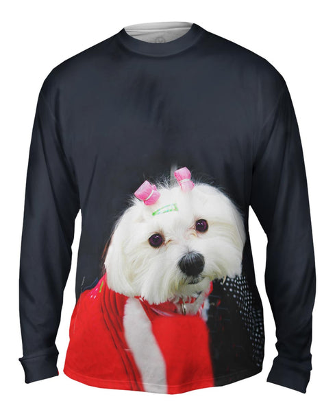 Stylish Maltese&nbsp;Mens Long Sleeve