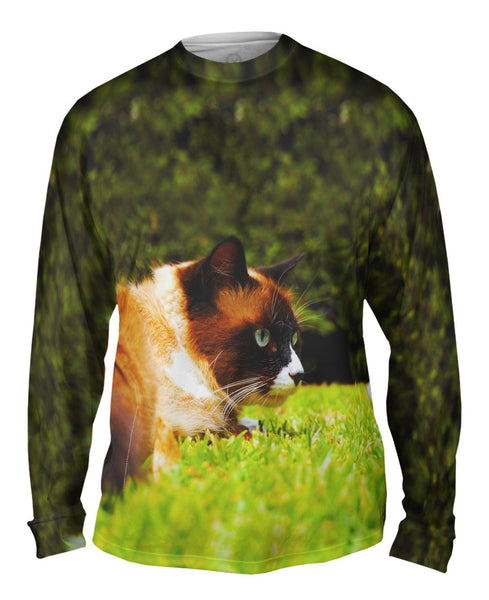 Cat On The Prowl&nbsp;Mens Long Sleeve