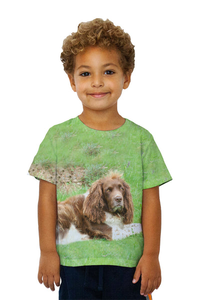 Kids Lazy Cocker Spaniel&nbsp;Kids T-Shirt