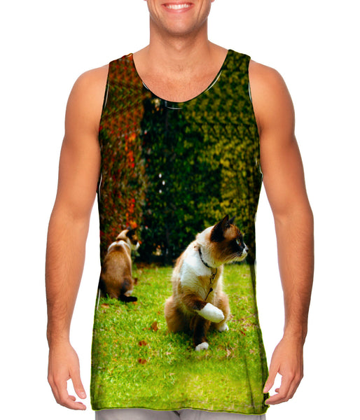 Friendly Cat&nbsp;Mens Tank Top