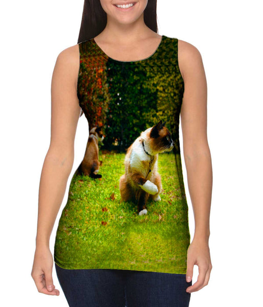 Friendly Cat&nbsp;Womens Tank Top
