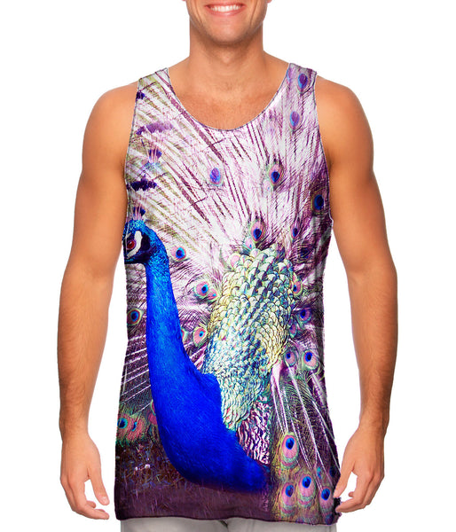 Peacock In Bloom&nbsp;Mens Tank Top